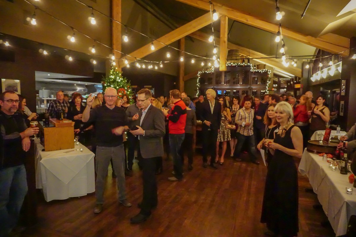 Spirits of Christmas – Wine, Beer and Whisky tasting <a href="/CanmoreGolf/">Canmore Golf & Curling Club</a> 
7 pm Saturday December 9th This decadent evening will feature Wine, beer and whisky tastings with scrumptious appetizers. Silent Auction, live auction, and our famous “Pick a Present". rotaryfestivaloftrees.ca