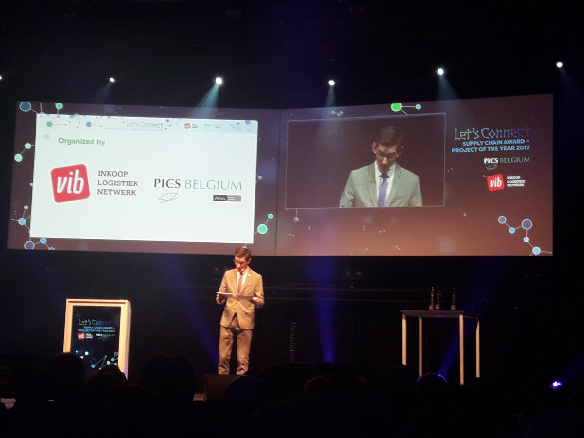NataschaHauman's tweet photo. Attending the Supply Chain Award event at the AED studios in Lint #VIB #PICS https://t.co/DlIH8adZ5E