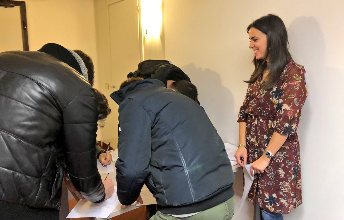 ThinkOpenSpA's tweet photo. Aspettando l’inizio del #TOPworkshop #JavaSpring vi diamo il benvenuto! https://t.co/kEGlHCqUtr