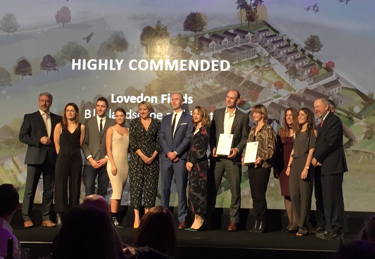 BD_landscape's tweet photo. so we won &amp; were highly commended for two @talklandscape #LIawards2017 - very proud of our young team and great #clients #collaborators #cheers @HABHousing @johnpardey_jpa @phplusarch @ArgentLLP @kingscrossN1C #ooze @C_Potential https://t.co/DJG35YU0Zh