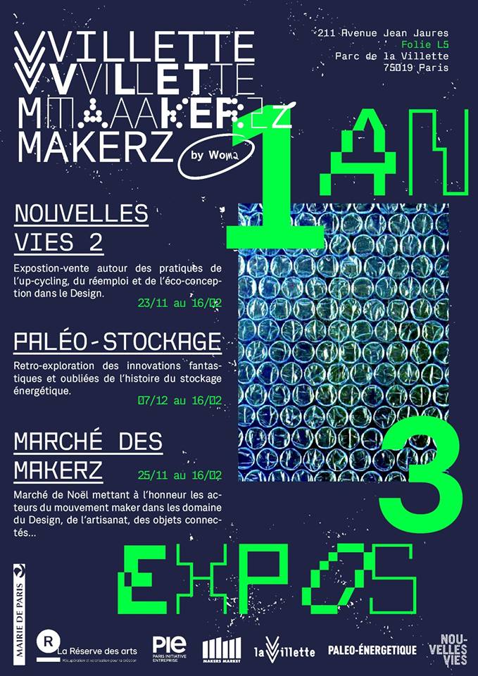 #AGENDA Dès le 25 novembre, <a href="/VMakerz/">VilletteMakerz</a> lancera pour une deuxième édition le Marché de Noël des Makerz qui réunira les principaux acteurs parisiens du mouvement maker bit.ly/2hKMejY #digitalweekfrance