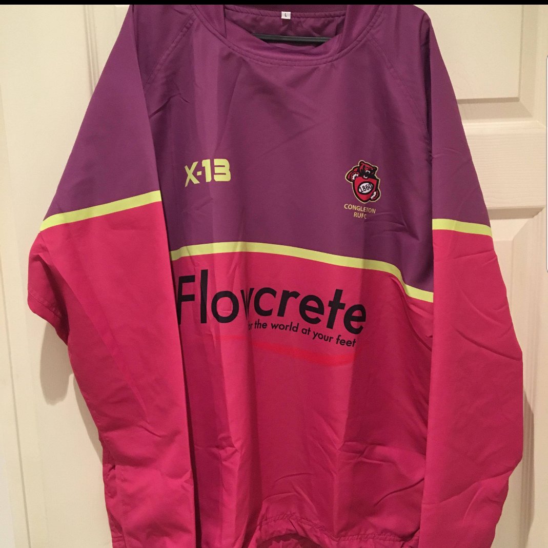 Just like buses 1 arrives others soon follow next piece of Congleton RUFC Vets kit arrives!