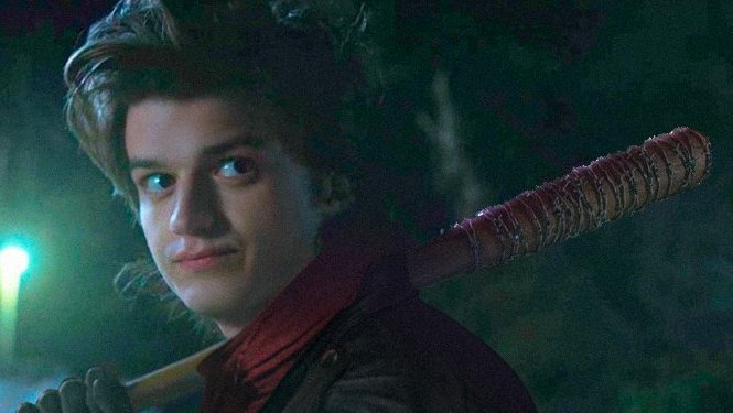 STRANGER THINGS Steven Harrington Reimagined as Young Negan from THE WALKING DEAD!
comicbook.com/thewalkingdead…