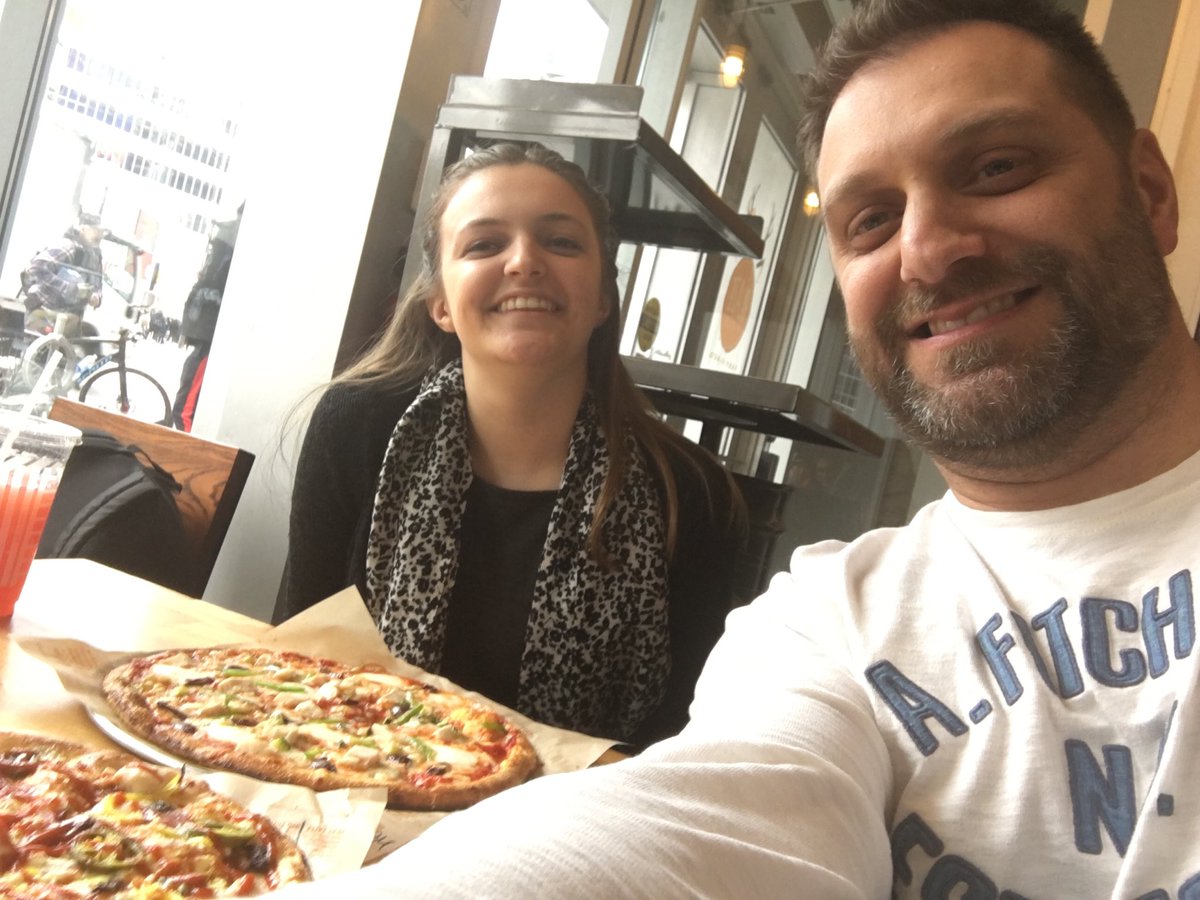 salmaietta's tweet photo. #blazeing it up with my niece! How do you blaze? #blazepizza https://t.co/WfvPYN9n46
