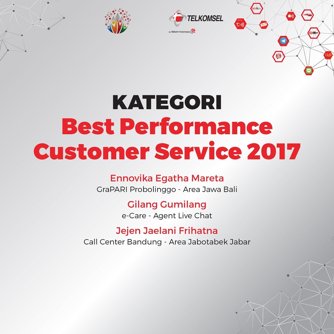BestCSAwards's tweet photo. 6 rekan CS ini akan diajak ke trip benchmark ke GraPARI Hong Kong! Yay! #BestCSAwards2017 https://t.co/nwe579LQ0h