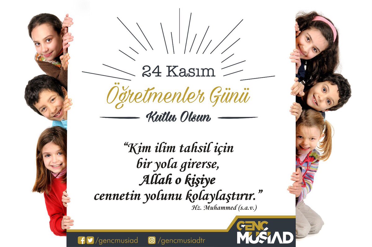 gencmusiad's tweet photo. Nesiller yetiştiren, yolumuza ışık olan öğretmenlerimizin #24KasımÖğretmenlerGünü'nü kutluyoruz. https://t.co/juQOGiwdXs