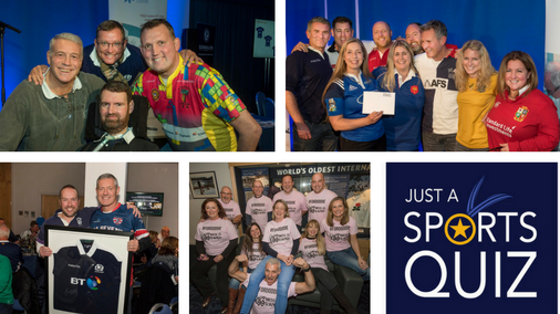 JustaSportsQuiz's tweet photo. We had a fabulous evening last Friday, with a room full of awesome &amp; very generous people. We've uploaded an album of photos to our Facebook page so if you fancy a smile view them here: https://t.co/9rFtm3t2Au #JASQ17 #rugbyfamily https://t.co/ruKZlxpxyG