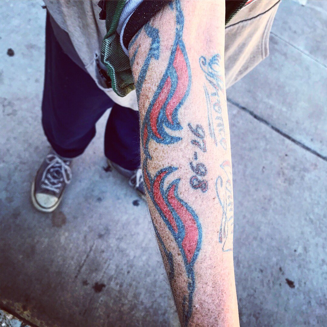 Anthony kind, helpful and giving and sadly, homeless. He's also the biggest <a href="/Broncos/">Denver Broncos</a> fan EVER! 

His gear is long outdated and his shoes worn through. Looking to Broncos nation to help a fan make it through the winter.

Pssst... he also needs an SB50 tat!

@CBSDenver <a href="/denverpost/">The Denver Post</a>