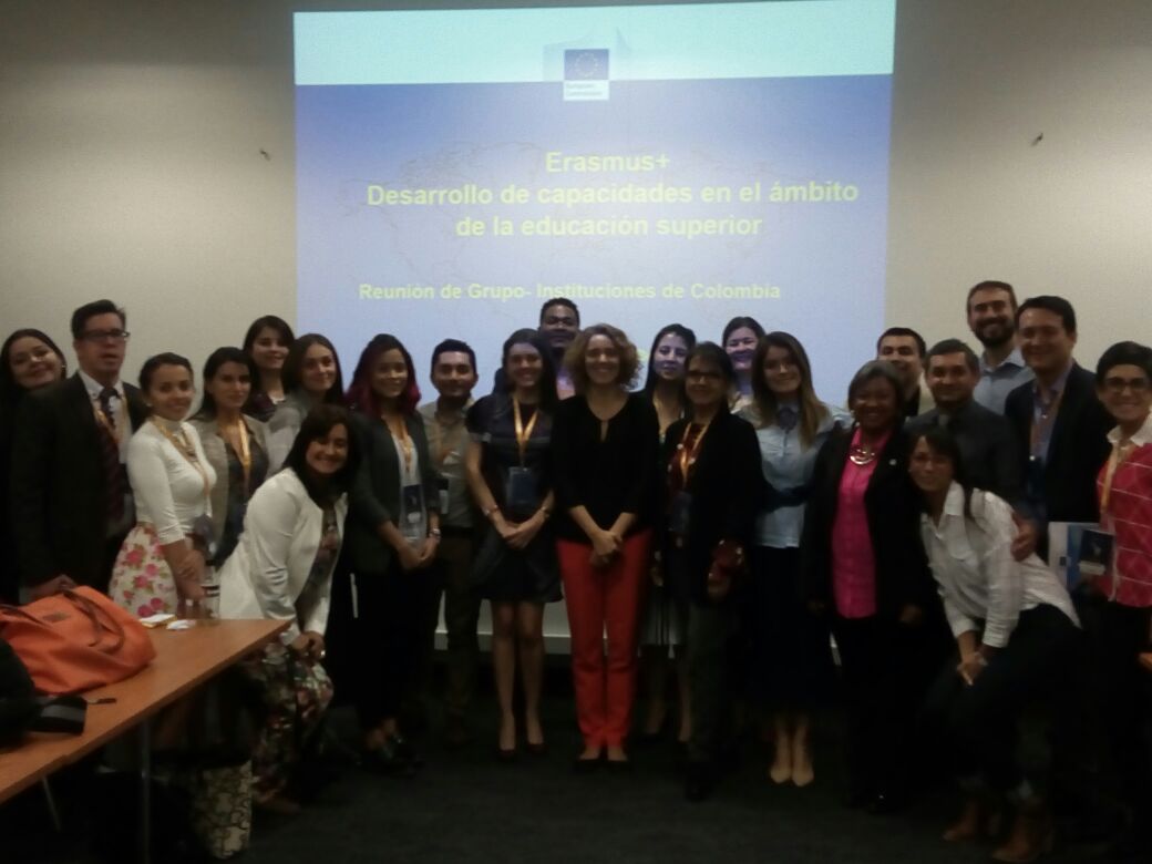 Interucn's tweet photo. @SoyUCN y @unimagdalena en el encuentro colombiano de proyectos CBHE de Erasmus + en el marco de LACHEC; expusimos @redACAILA https://t.co/9ROsyScdAC