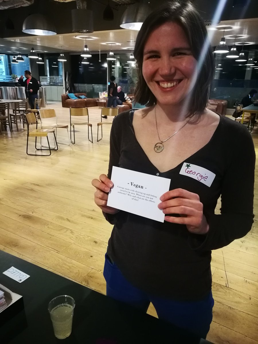 TRIGGERConvos's tweet photo. Who's ready for TRIGGER Conversations tonight? @GeorgieNight is! @WeWork #TriggerEffect #ConversationTime https://t.co/PxWSbwNOp5