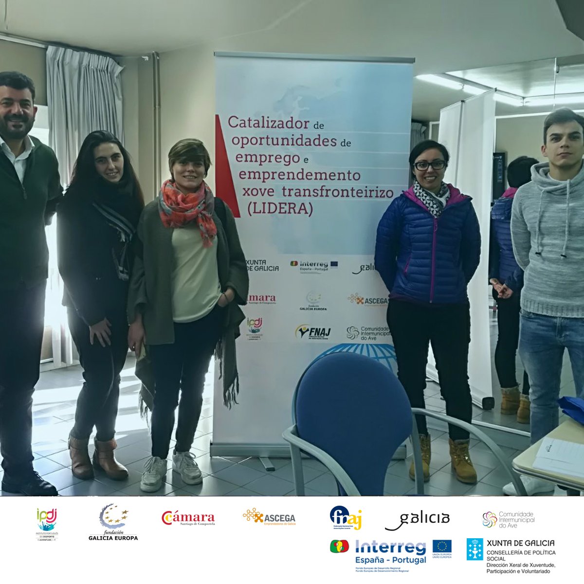 xuventude's tweet photo. Así empezamos hoy el día, con #FORMATour en el Espazo Xove de Ourense. #ProyectoLIDERA #OurenseLidera https://t.co/MofNM3lwwe