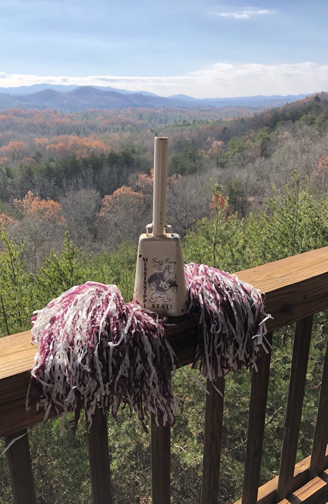 pam4msu's tweet photo. #HailState from the Blue Ridge Mountains!!!@spann https://t.co/qU9n5bc1yN