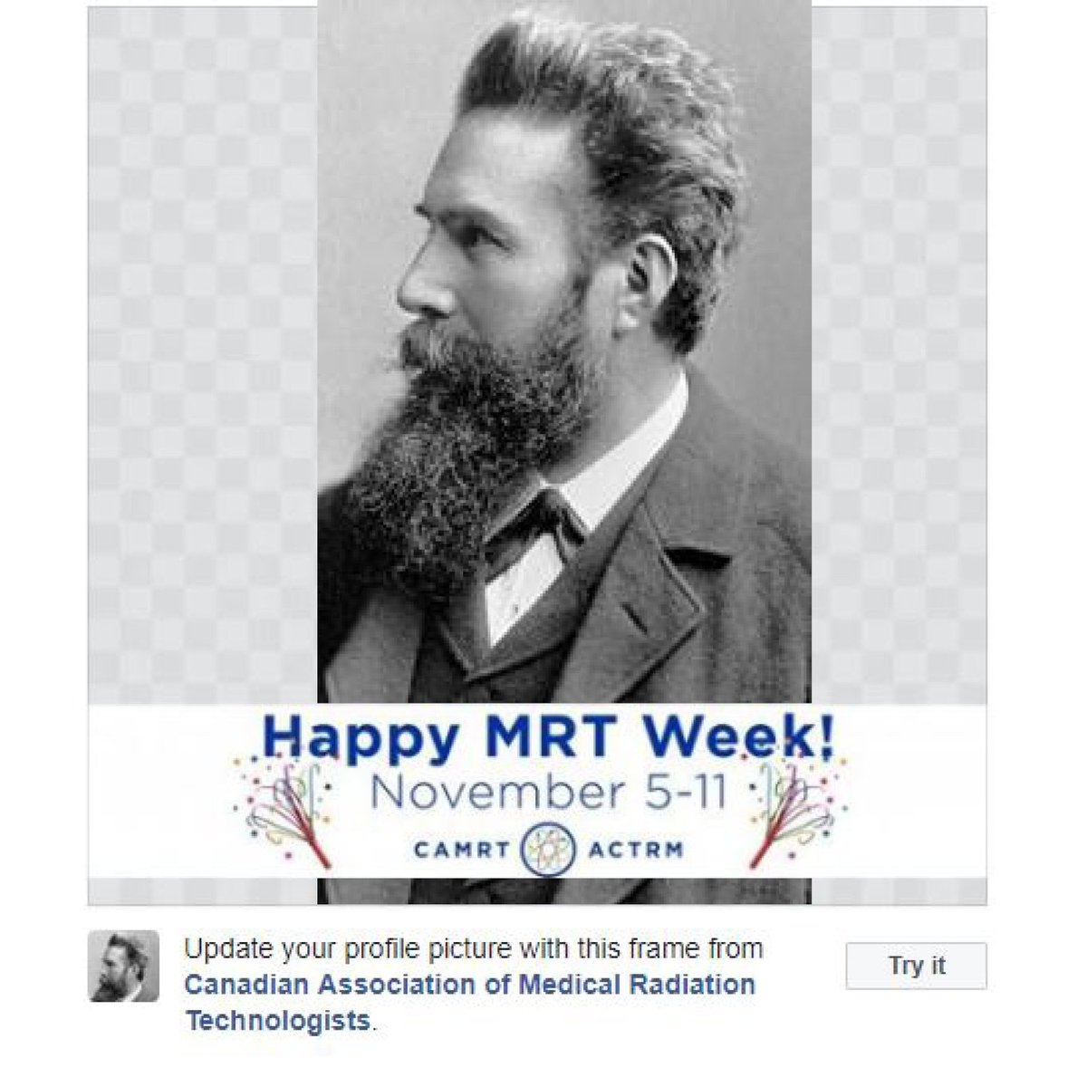 CAMRT_ACTRM's tweet photo. And the winners for the CAMRT #MRTWeek2017 "Facebook Filter" Contest are...
https://t.co/2jlbZtbEkd https://t.co/VD5JolKbsa