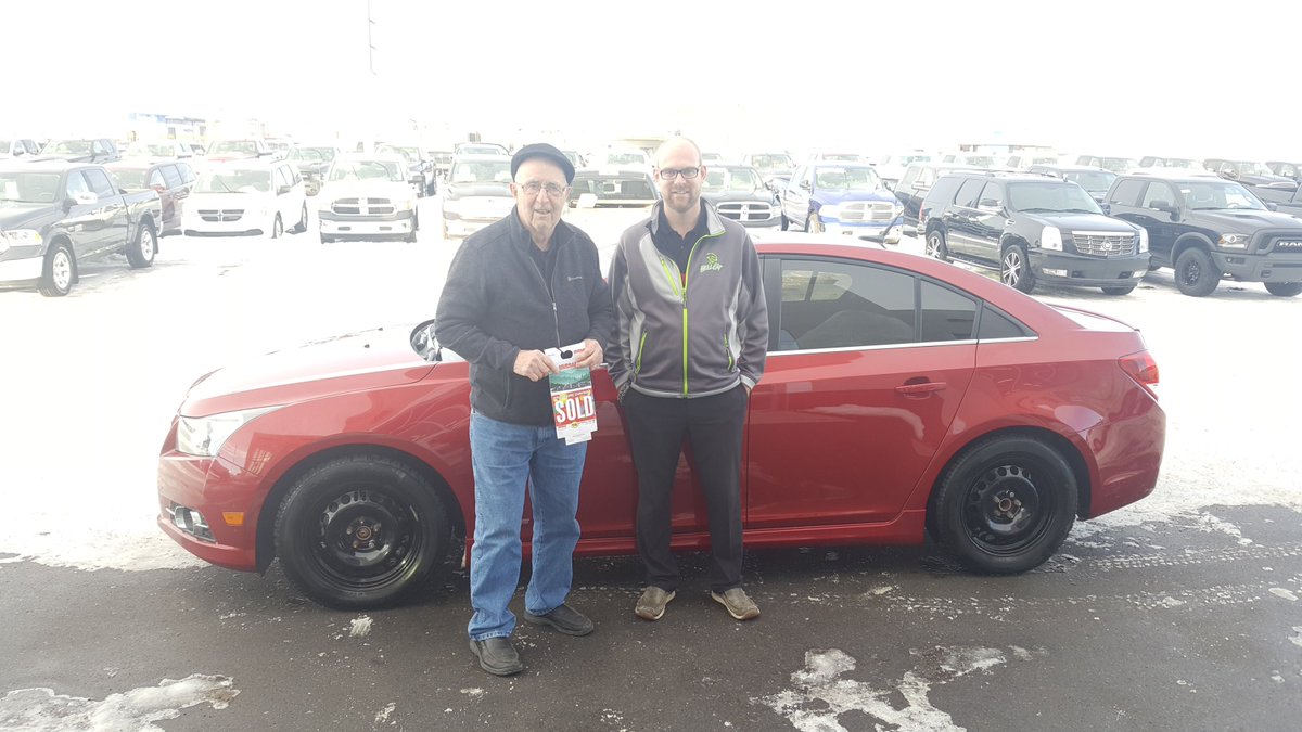This may be a record: Jim came here from Fort Aux Basques, Newfoundland, to pick up his 2011 Chevrolet Cruze! Congrats Jim, thanks for making the "Cruze" down to Murray Chrysler! ~Jeffre MacDonald