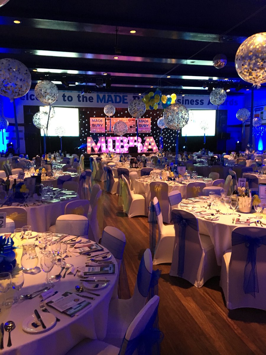 All set for tonights awards #MIBBA
