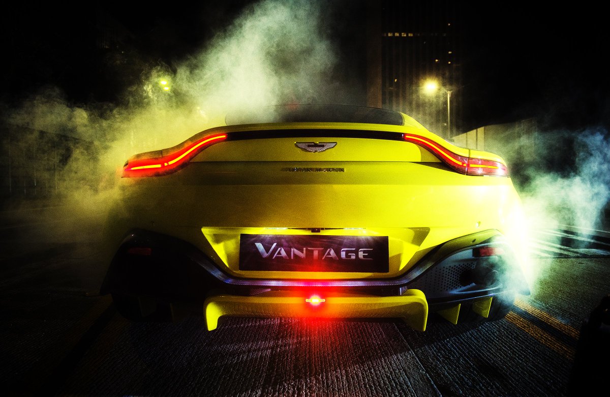 astonmartin's tweet photo. #NewVantage on the prowl in LA.

📷: Michael Muller https://t.co/q6wYd40ZST
