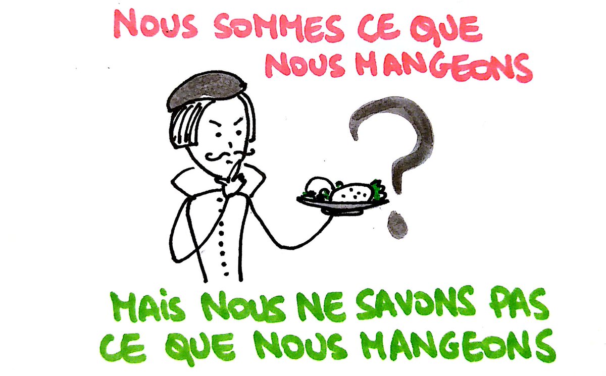EngyCH's tweet photo. #RDVF #LeFirst #Alimentation 
"Nous sommes ce que nous mangeons mais nous ne savons pas ce que nous mangeons" #ClaudeFischler #EnDirect https://t.co/7t1b8mtEtL