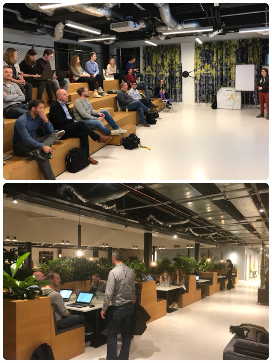 jorg__klein's tweet photo. Our first #Azure Data Science meetup at @MacawNL is on! Workshop with the new AML Workbench preview and Azure #MachineLearning Studio. https://t.co/UqSN925CUO