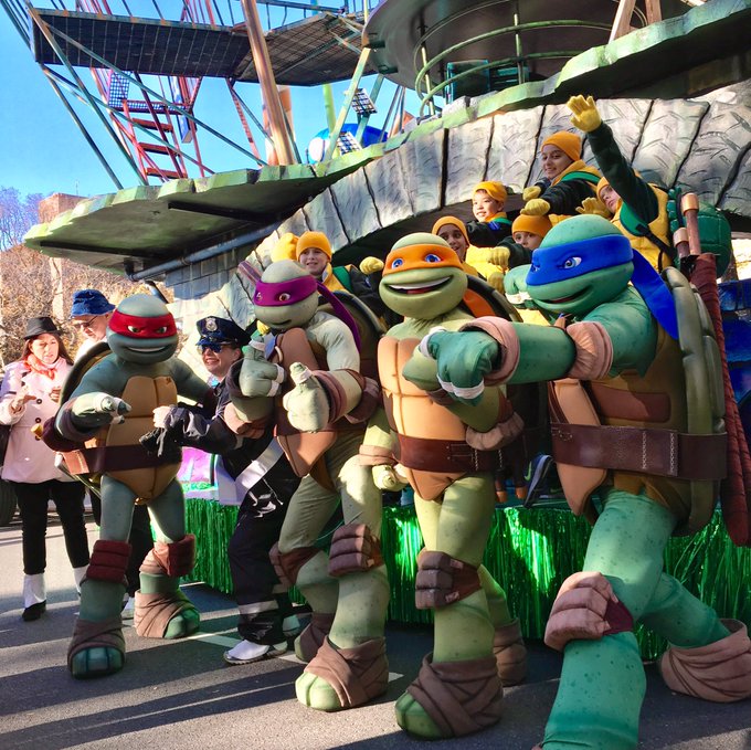 TMNT at the Macy's Thanksgiving Parade Page 5 The Technodrome Forums