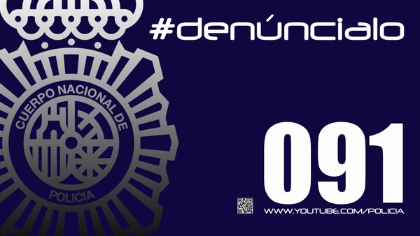 policia's tweet photo. NO HAY EXCUSAS:
-NI "un mal día"
-NI "el trabajo"
-NI "la bebida"
-NI "fue sin querer"... 

NO HAY DISCULPA. 
#NOALaViolenciaDeGénero. 
                📞091 https://t.co/AwFcIqobxH