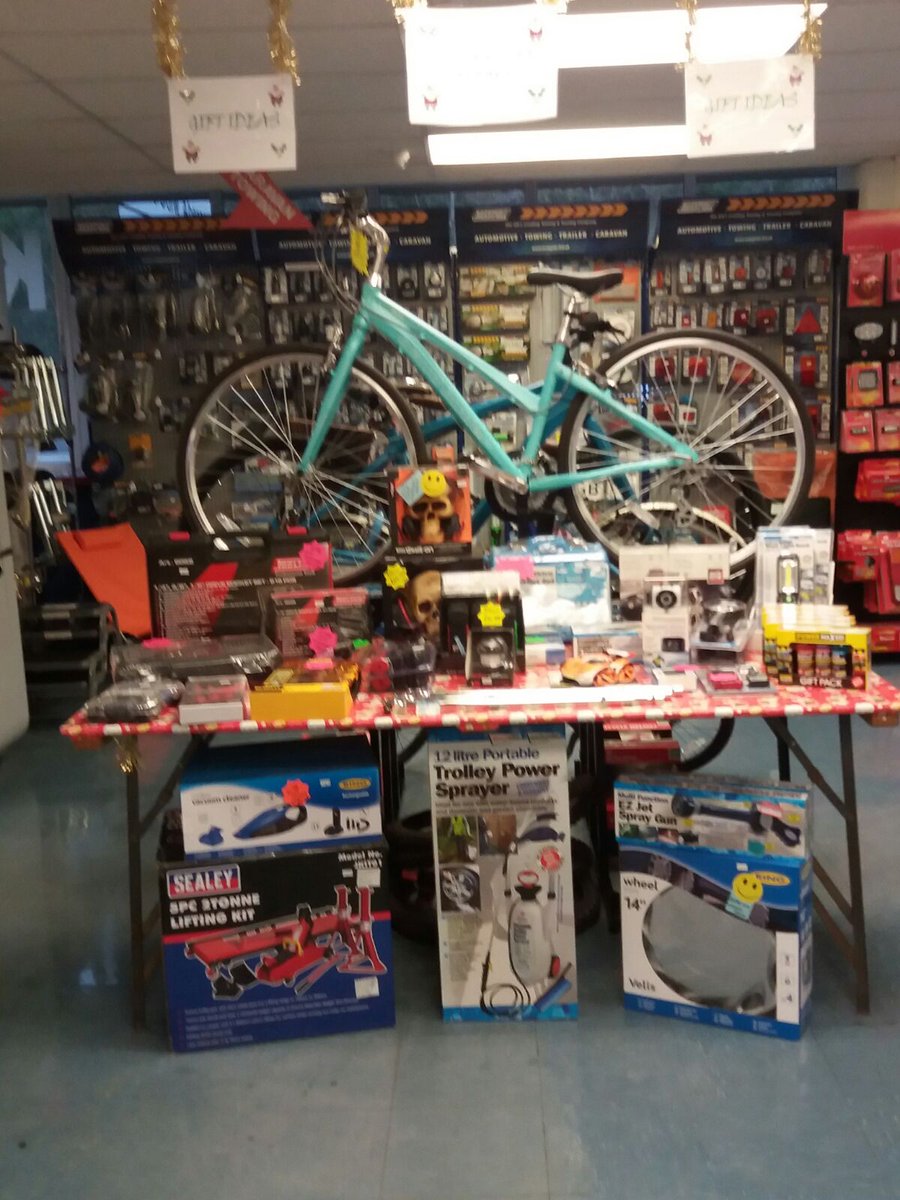 We've started our Christmas shopping early. Please drop by our Abercarn store to check out these amazing Christmas gift ideas for all the family. From dash cams to wheel trims, bicycles to tools – and much more!