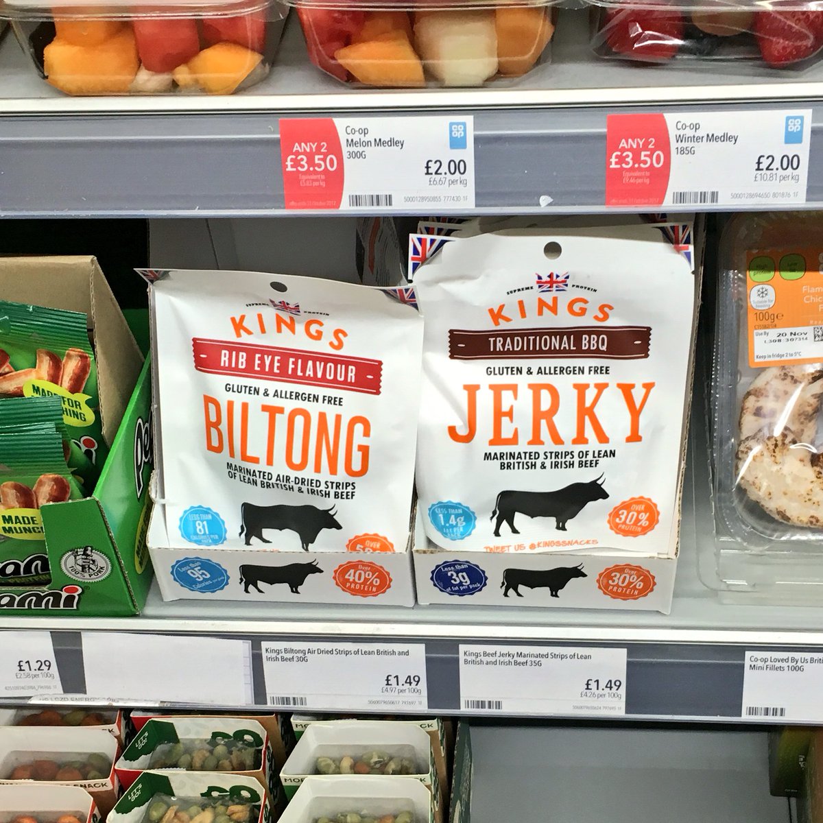 kingssnacks's tweet photo. #kingscomp We're delighted to have launched @kingssnacks in over 2400 @coopukfood stores! To celebrate we're giving away 10 free boxes to 10 lucky individuals (1 each). To enter RT, Follow & tag a friend to help spread Kings Gospel! https://t.co/wIhAeaph9C