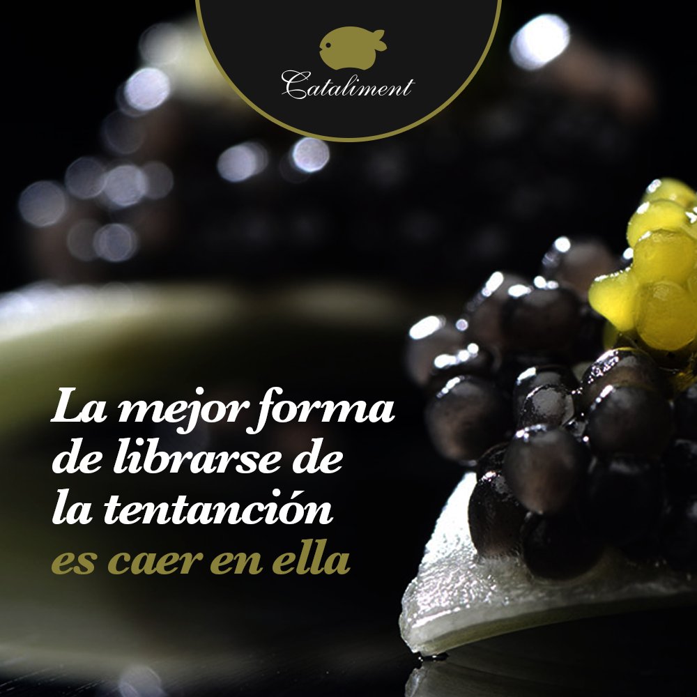 Y tú ¿caes en la tentación o te libras de ella? 😋  #Cataliment