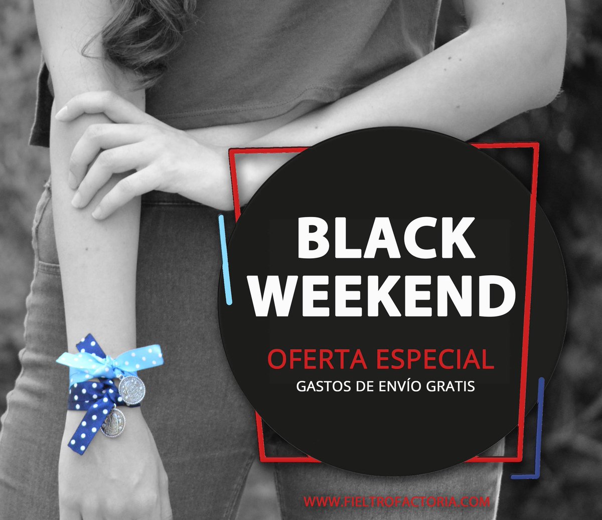 FieltroFactoria's tweet photo. Fieltro Factoría pasa del friday y tiñe de black ⚫️ todo el weekend! 
Hasta el próximo lunes envíos gratis para cualquier pedido! 
No te quedes sin tu complemento ✌🏽 y ve a la última! #BlackFriday2017 https://t.co/Fdp3jrLPAK https://t.co/TE3yAEtU64
