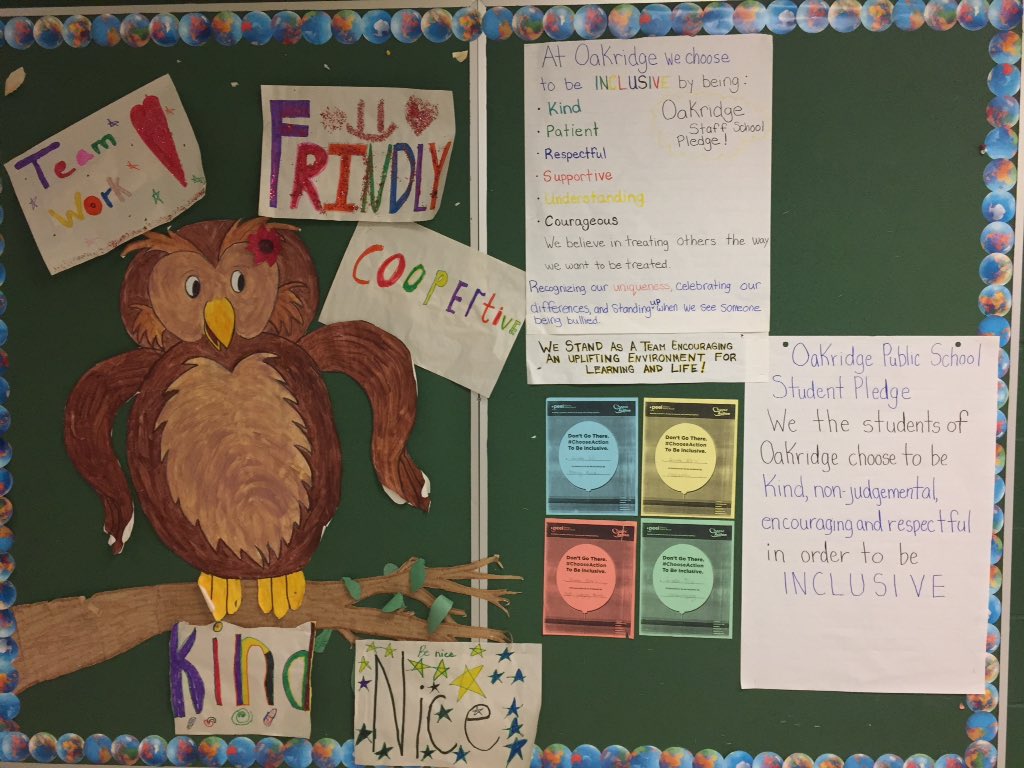 Staff and student pledges to #chooseACTION to stand up against bullying! @ClimatePeel <a href="/KellySmithKrug/">Kelly Krug</a> <a href="/PeelSchools/">Peel District School Board</a>