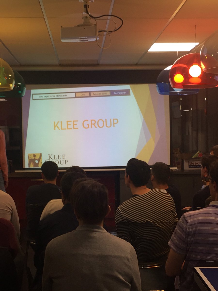 Charlott_TR's tweet image. @Klee_Group en pleine présentation en direct de la #JobTechParty organisée par @JobProdDev !!!