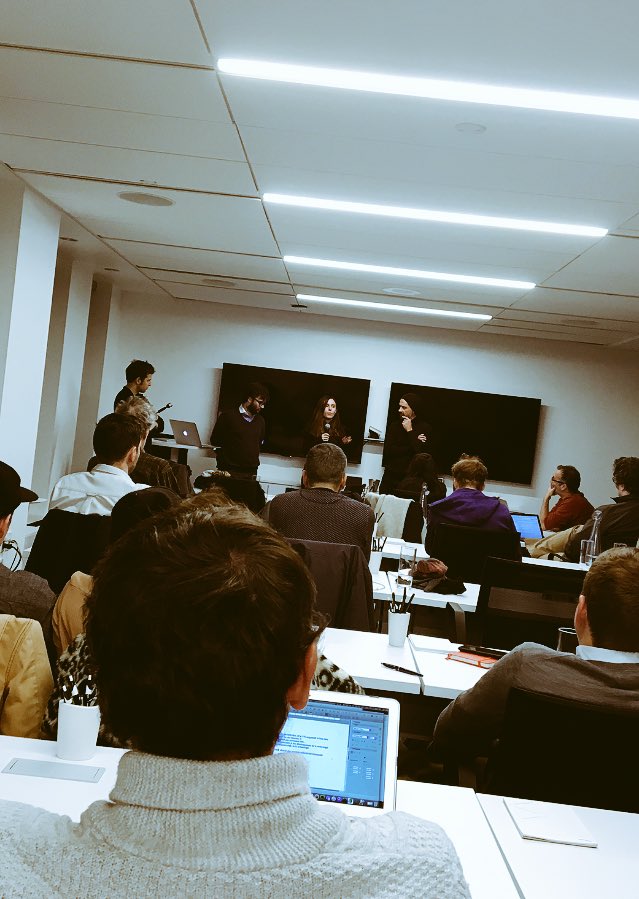 AndresRestrepo's tweet photo. Montreal is coming together to ensure the responsible development of artificial intelligence! Join this public debate here: https://t.co/wbvX0qhx6C
#fiaresponsable #sxsw #ai #cdnai #bankillerai #AIEthicsMTL https://t.co/zZfDfHgfVr