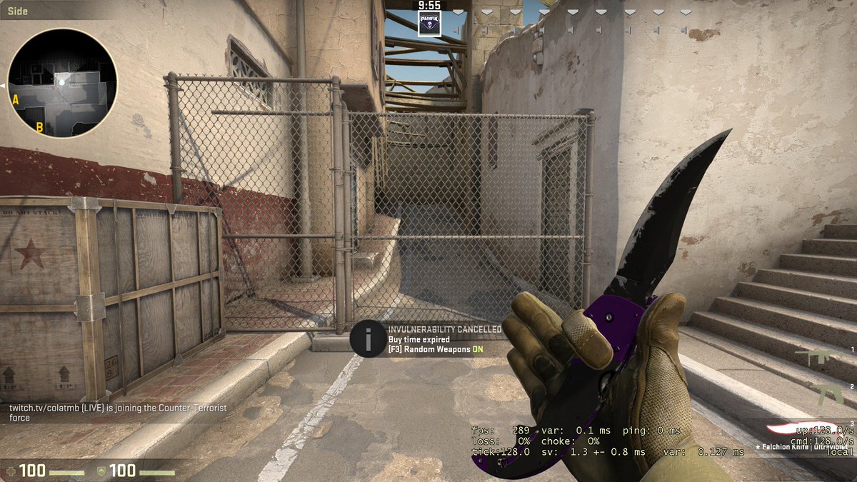 ColaTMB's tweet photo. Falchion Knife | Ultraviolet Giveaway! Ends December 14th Good Luck!
https://t.co/2fOOJor4i0 https://t.co/MYWLSqTQEx