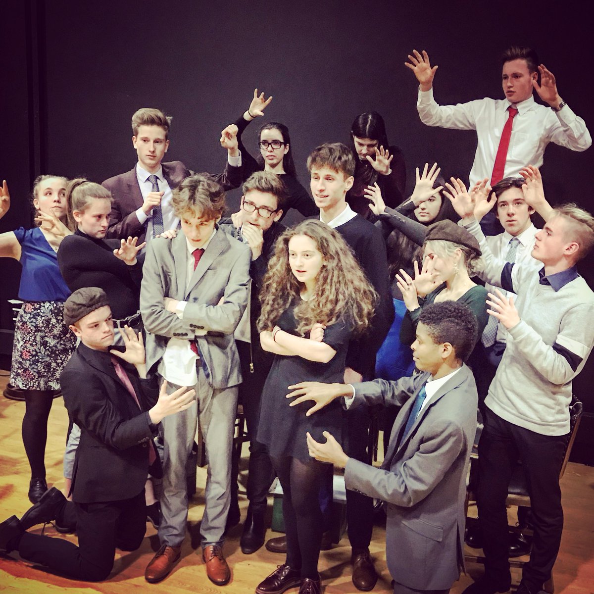 An amazing and dedicated cast getting ready for the final few intense rehearsals for the LSC’s production of ‘Twelfth Night’ - get your tickets now at ticketsource.co.uk/lpcpa <a href="/LPCPerfArts/">LPCPA</a> <a href="/LPSBNews/">Langley Park School forBoys</a> <a href="/LPSBMusic/">LPSB Music</a> <a href="/LPSBGovernors/">Langley Governors</a>