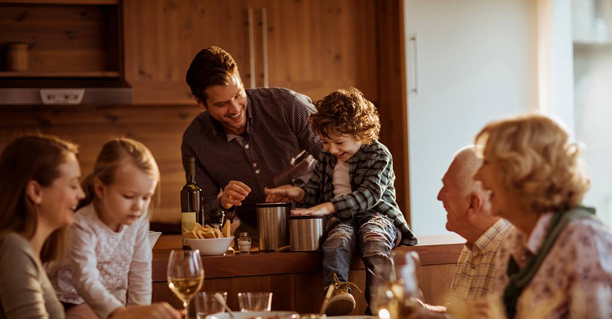 Today is the day to give thanks for what’s most important – life’s blessings, good friends and loving family.