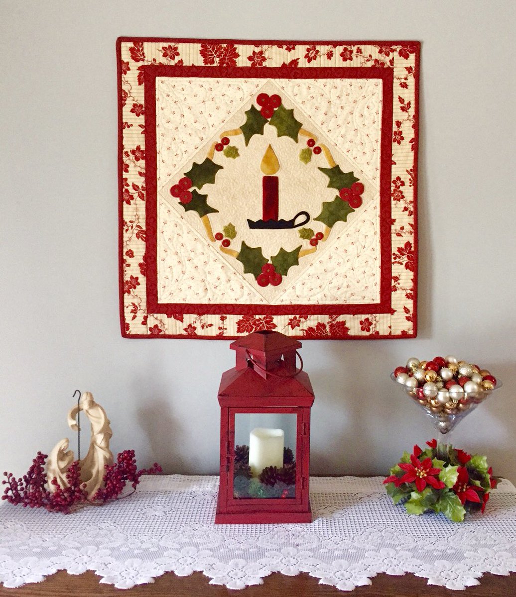 PODQuilts's tweet photo. #Piecesofdreams-kathy.com #Aurifil #ModaFabrics #Wool #appliqué #KathyFlowersDesigns #celebrate #Christmas #fabric kits #Aurifilwoolthread https://t.co/iGXW1pgnBF
