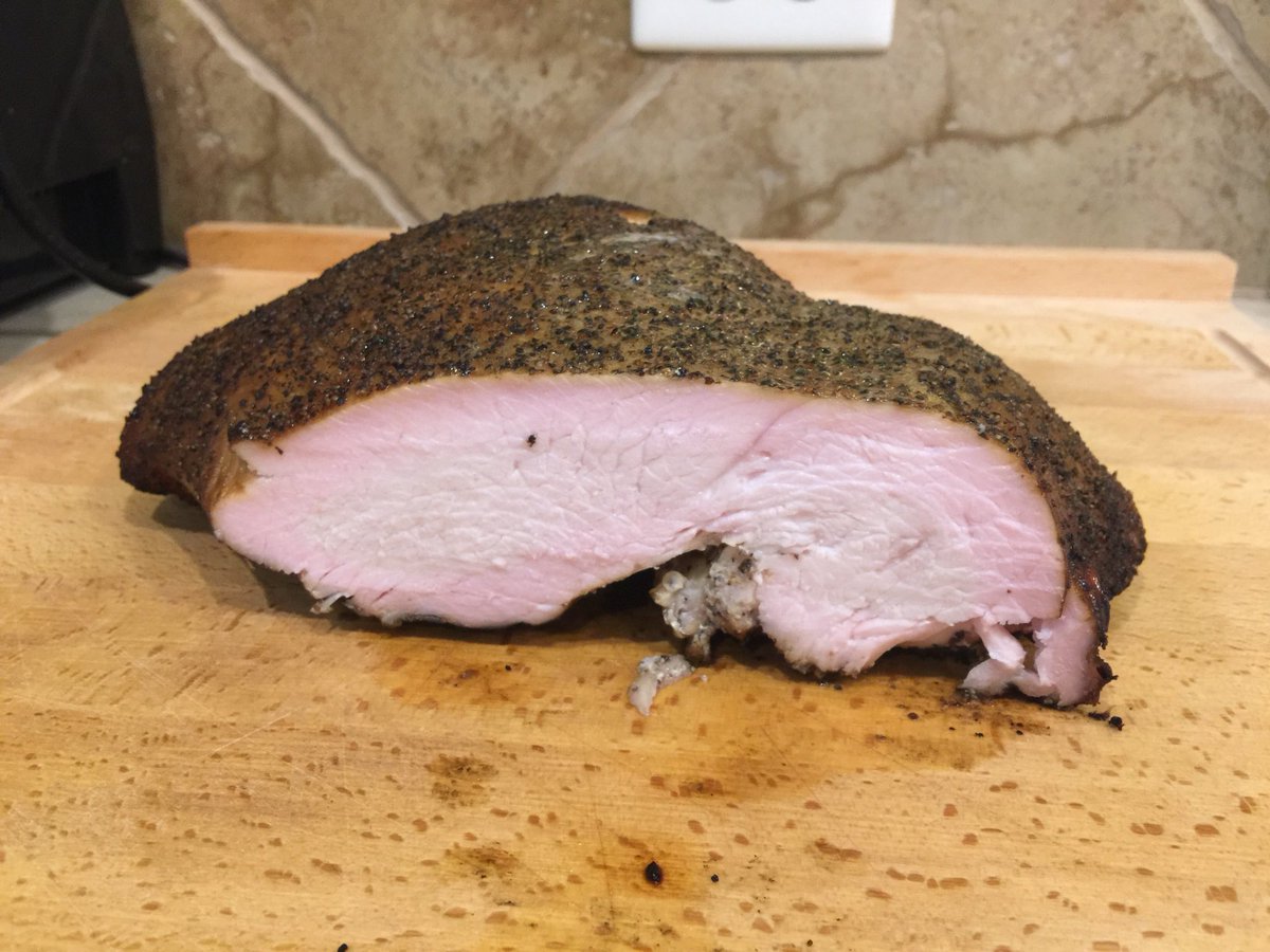 Happy Thanksgiving to everyone and their families. Smoked a turkey breast for the first time. It turned out fantastic. Nice and moist.