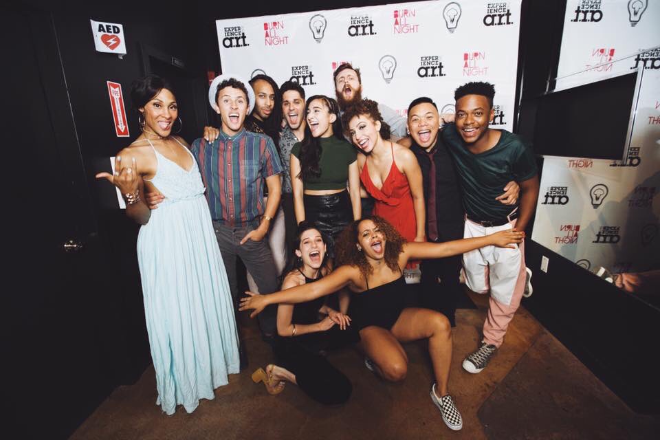 ajRAFAEL's tweet photo. Another thing I'm thankful for this year is my #BurnAllNightART tribe... Always sending love to @andymientus, the creative team, and my cast. Love you all... @americanrep #happythanksgiving https://t.co/vdcLZO73Ka