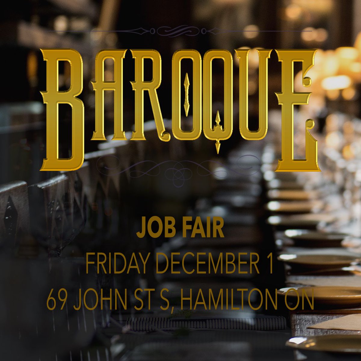 🗣JOB FAIR DECEMBER 1 (FOH, BOH, Bartenders, etc.). Details to follow!!!

#hamont #hamontjobs #hamontcareers #hamontevents #burlon #hiring #jobsearch #jobs #careers