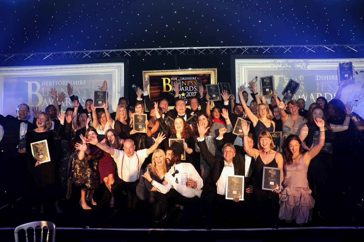 thecomet24's tweet photo. Congratulations to our winners and finalists of the Hertfordshire Business Awards 2017 - you're all amazing! https://t.co/quvKfyd1ke #HBA2017 #BusinessExcellence https://t.co/P14e624sJ4