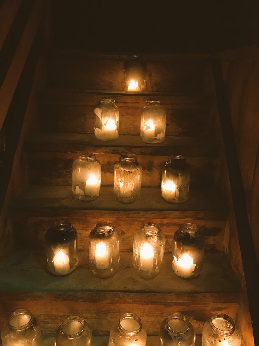 OntarioTravel's tweet photo. Stroll through the candle lit paths on this Historic Site and see over 5,000 glowing candles π‘π‘π‘ #FirstLight2017 #DiscoverONΒ @SainteMarie_hhp https://t.co/2HkLEhKMH4