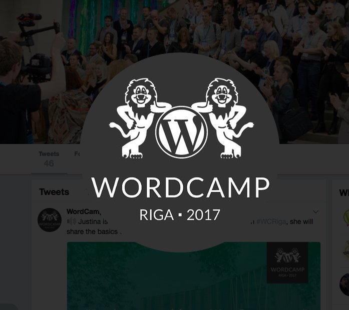 wcpdx's tweet photo. Have a GREAT #WordCamp @WordCampRiga!!!
#WordPress #WordCamping #WCRiga https://t.co/VABPCjnEKa