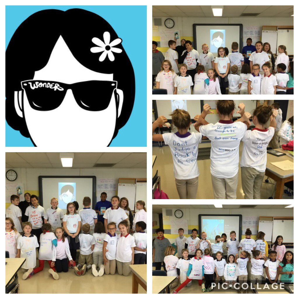aigcollins's tweet photo. #piccollage. We made shirts to wear to the movie. #wonder #choosekind @rssaig #onth https://t.co/am1C3HGoXm https://t.co/2fiYm51SyJ