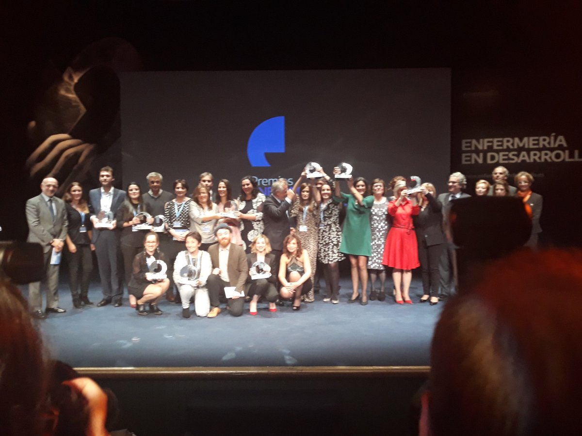 Enfermeriatv's tweet photo. ¡Termina la gala de #PremiosED! Mañana volveremos con los mejores momentos de la noche de la #Enfermería ¡Mil gracias a todos por seguirnos! https://t.co/Z5aDyI5WFQ