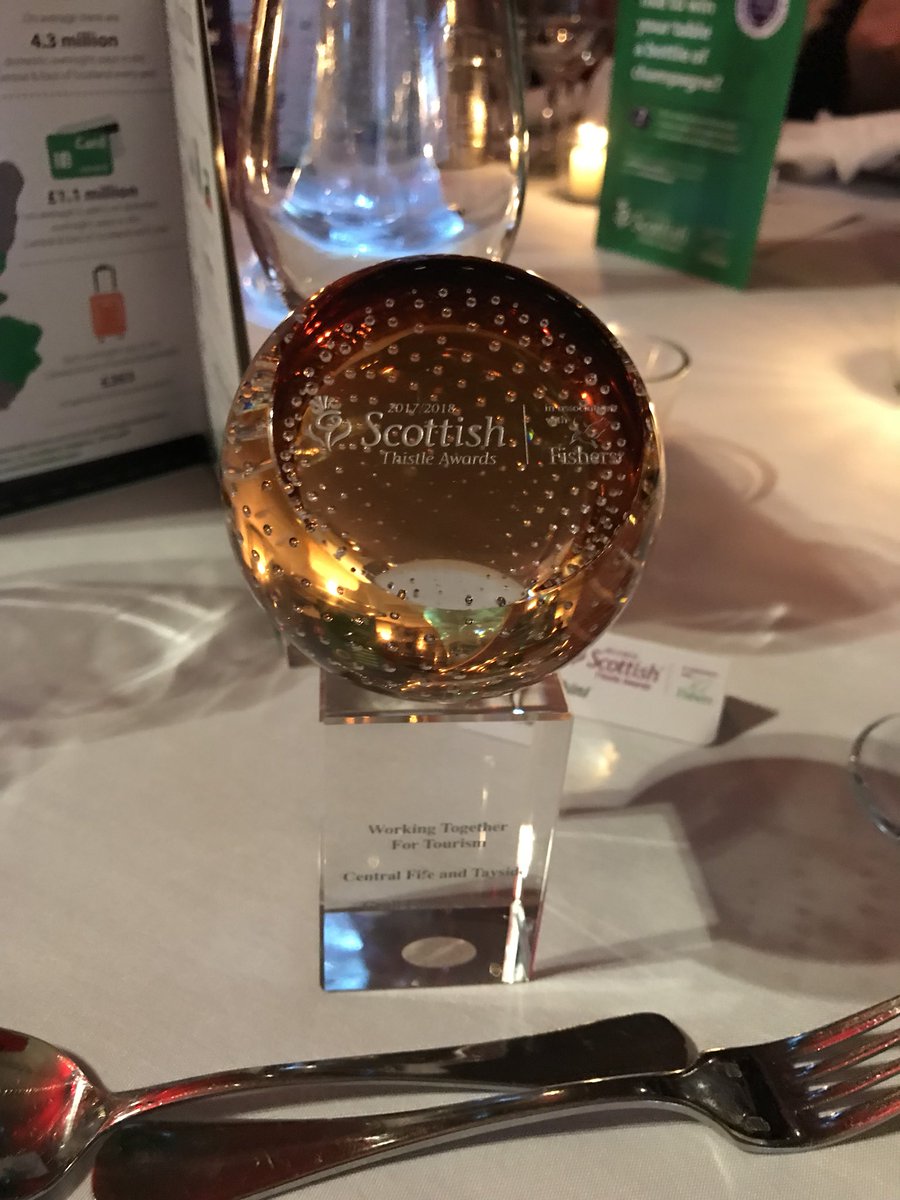 Hooray, Working Together in Tourism Regional winners are <a href="/CrailFoodFest/">Crail Food Festival</a> Congratulations! #ThistleAwards <a href="/welcometofife/">Welcome to Fife</a> VisitScotNews