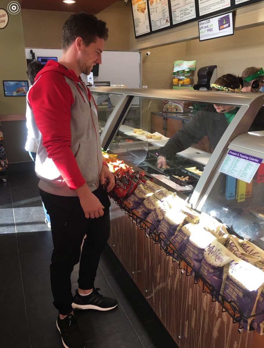EmmettBlois's tweet photo. #TBT #'s are in! Together with @subwaycanada &amp; @foodbankscanada, we put a real dent in hunger. Subway was able to donate the equivalent of 1 million meals to Food Banks Canada &amp; raise over 13 million meals for charities fighting hunger across the world! #worldsandwichday #partner https://t.co/457N4Lcd3e