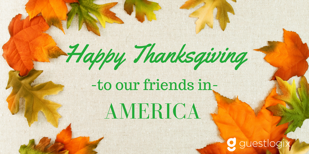 guestlogix's tweet photo. Wishing our friends, family and staff to the south a safe and #HappyThanksgiving 🍂🥔🥦 https://t.co/MJFQexZD7v