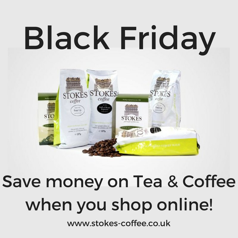 Get 15% off all Stokes Tea and Coffee online this #BlackFriday weekend! Don't miss out! #coffee #tea #coffeelovers #tealovers