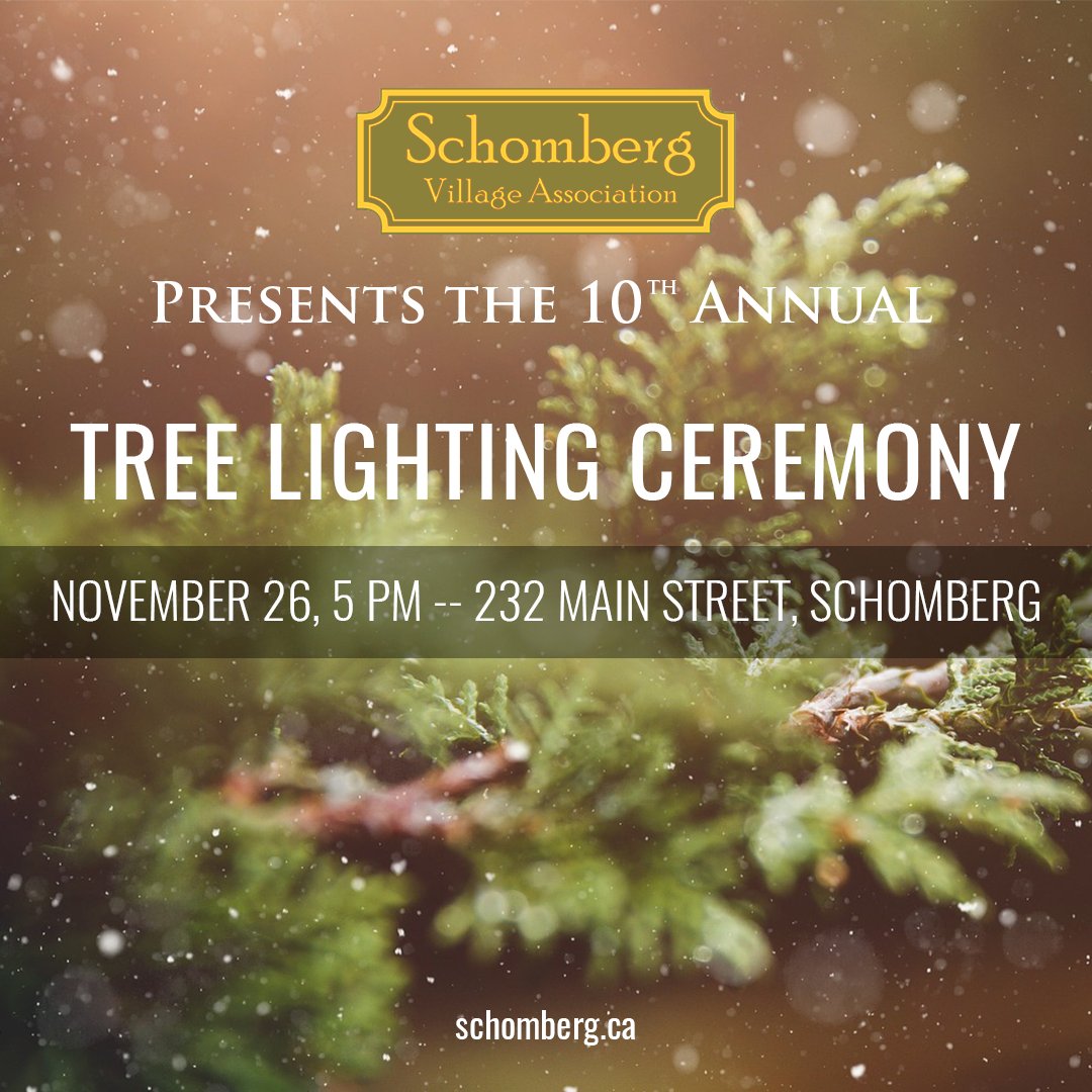 Join us this Sunday at 5 pm for our Tree Lighting Ceremony! The winners from the @scarecrows2017 event will "flip the switch" to light up the beautiful tree on Main Street. Event info: bit.ly/2hZ3Exo