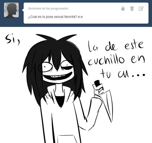 SenaiJesus's tweet photo. Los tiempos del Tumblr :' )
#LaMod #JeffTheKiller https://t.co/1fA2tYdQ8W