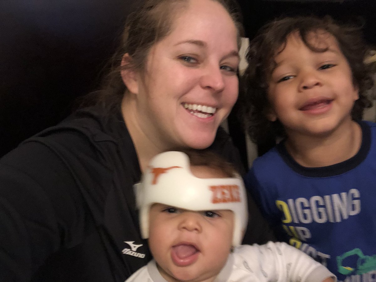 k_joe15's tweet photo. Happy Thanksgiving!! Just a few things that I’m Thankful for today and everyday! #EJandZeke #MamasBoys #DocReed #TrainGang ❤️😊🙏🏻🏈 https://t.co/MsAJwoTerE